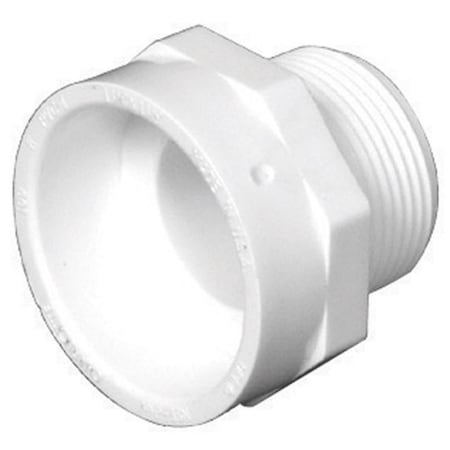 Pinpoint Charlotte Pipe & Foundry PVC001090600HA PVC-DWV Male Adapter 1.25 in. PI148268